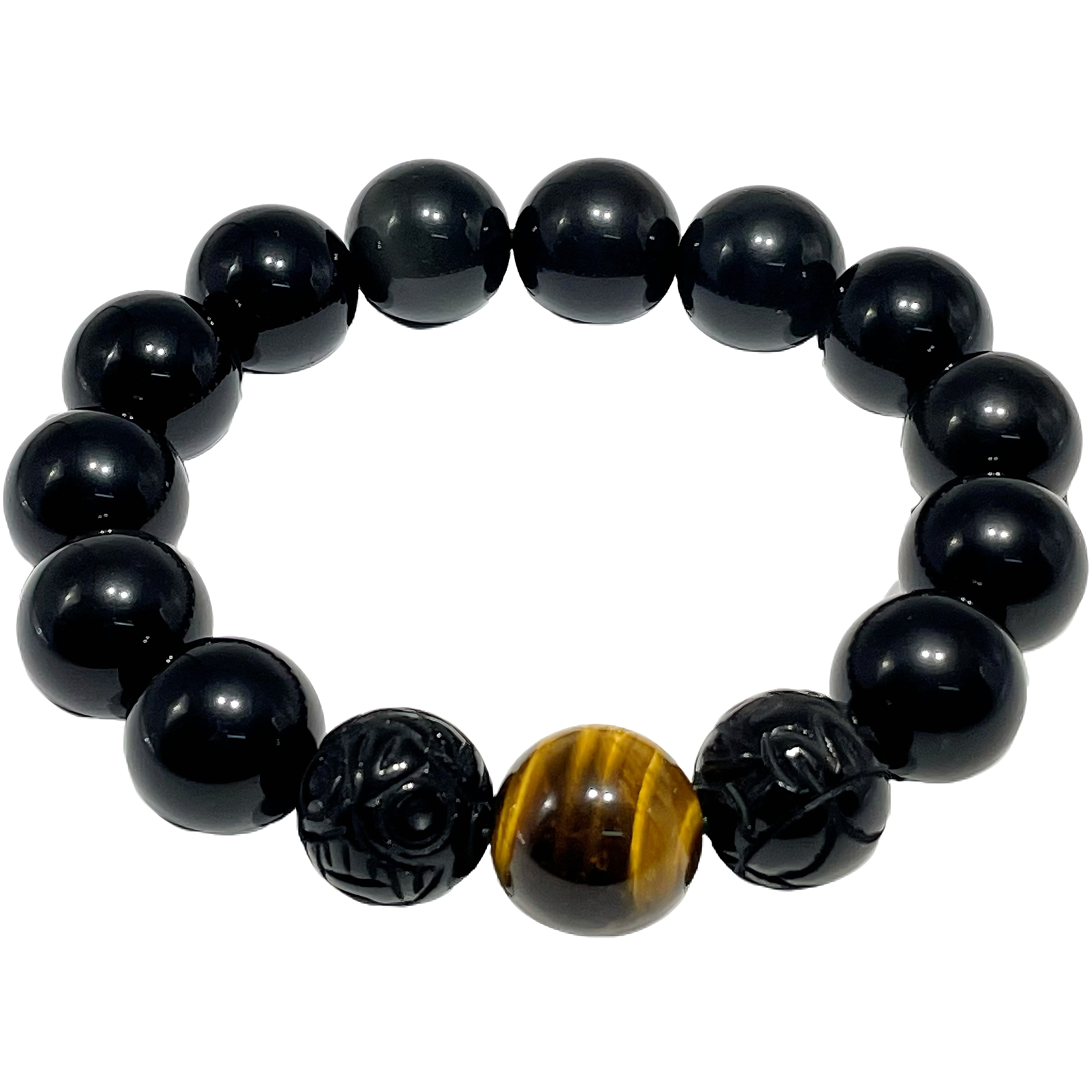 EnergyShine Natural Obsidian Bracelet - EnergyShine