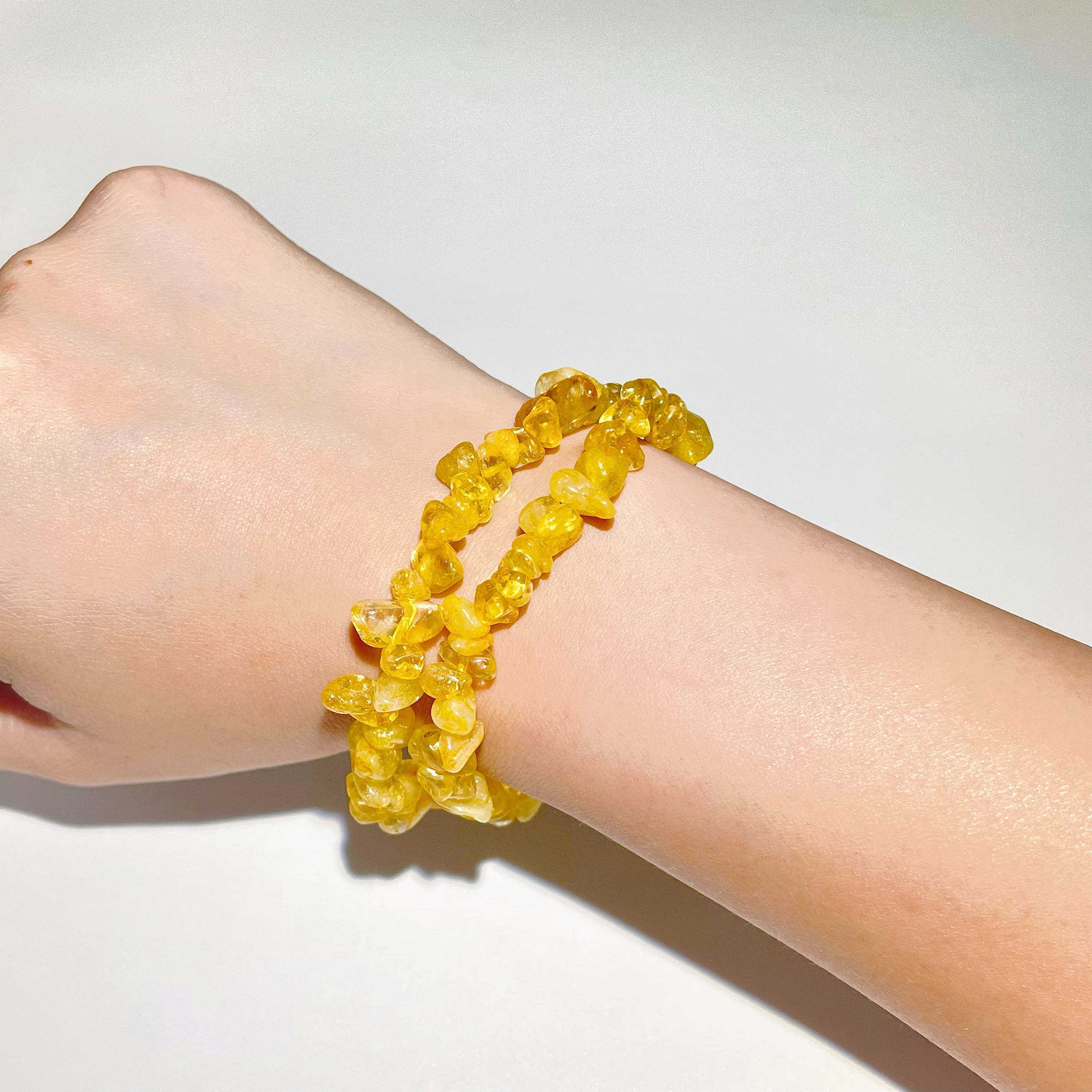 EnergyShine Natural Crystal Chip Multi-Wrap Bracelet - EnergyShine