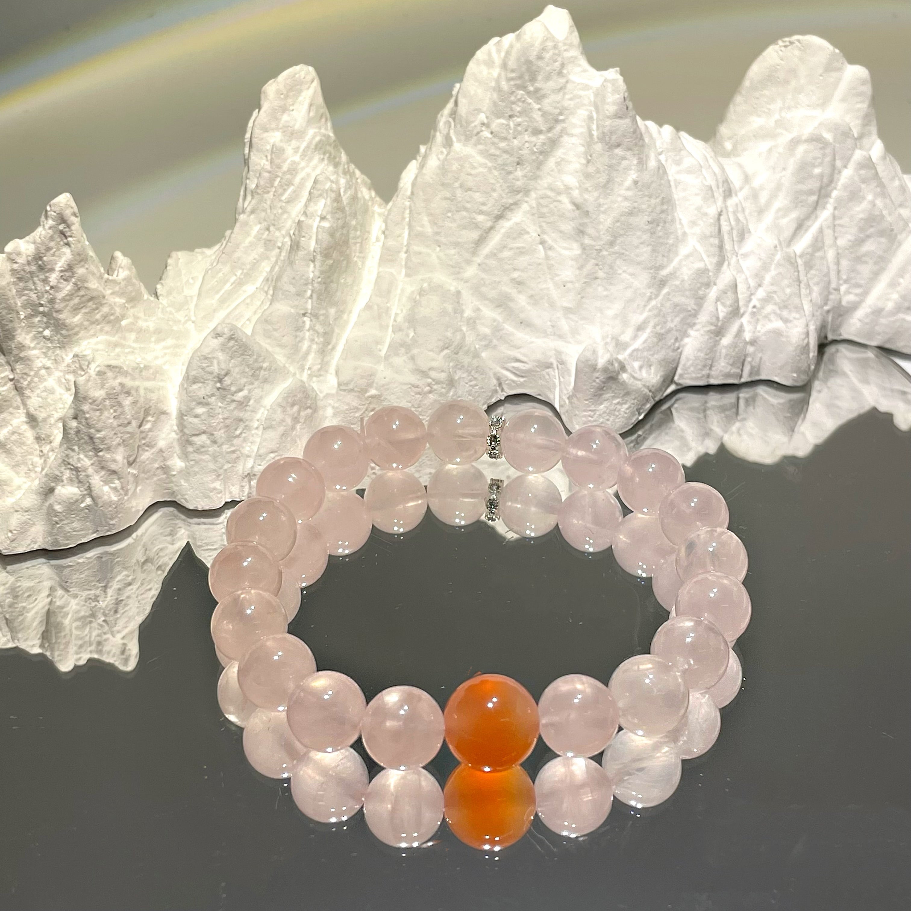 EnergyShine Madagascar Pink Quartz Bracelet - EnergyShine