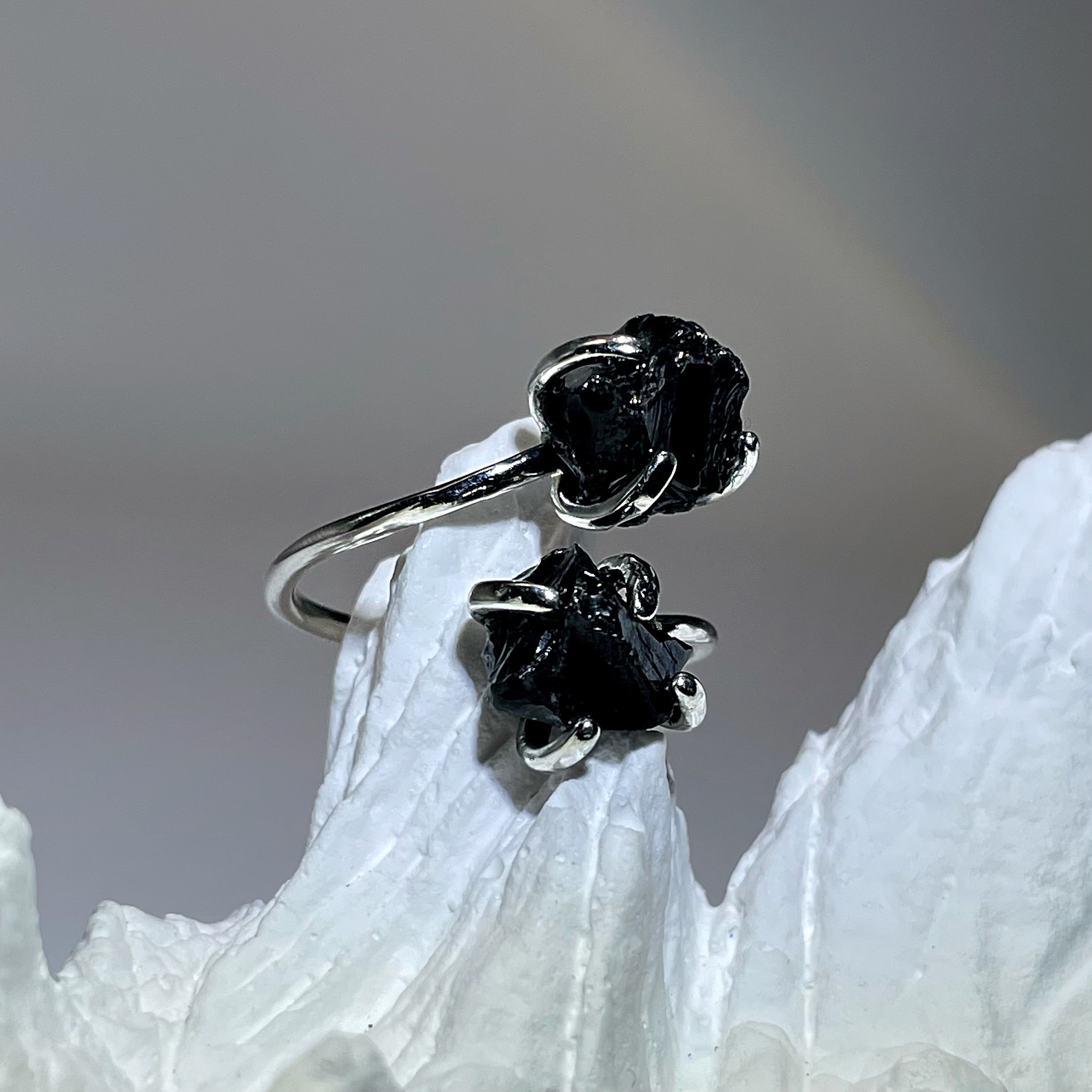 EnergyShine Natural Crystal Adjustable Wrap Ring - EnergyShine