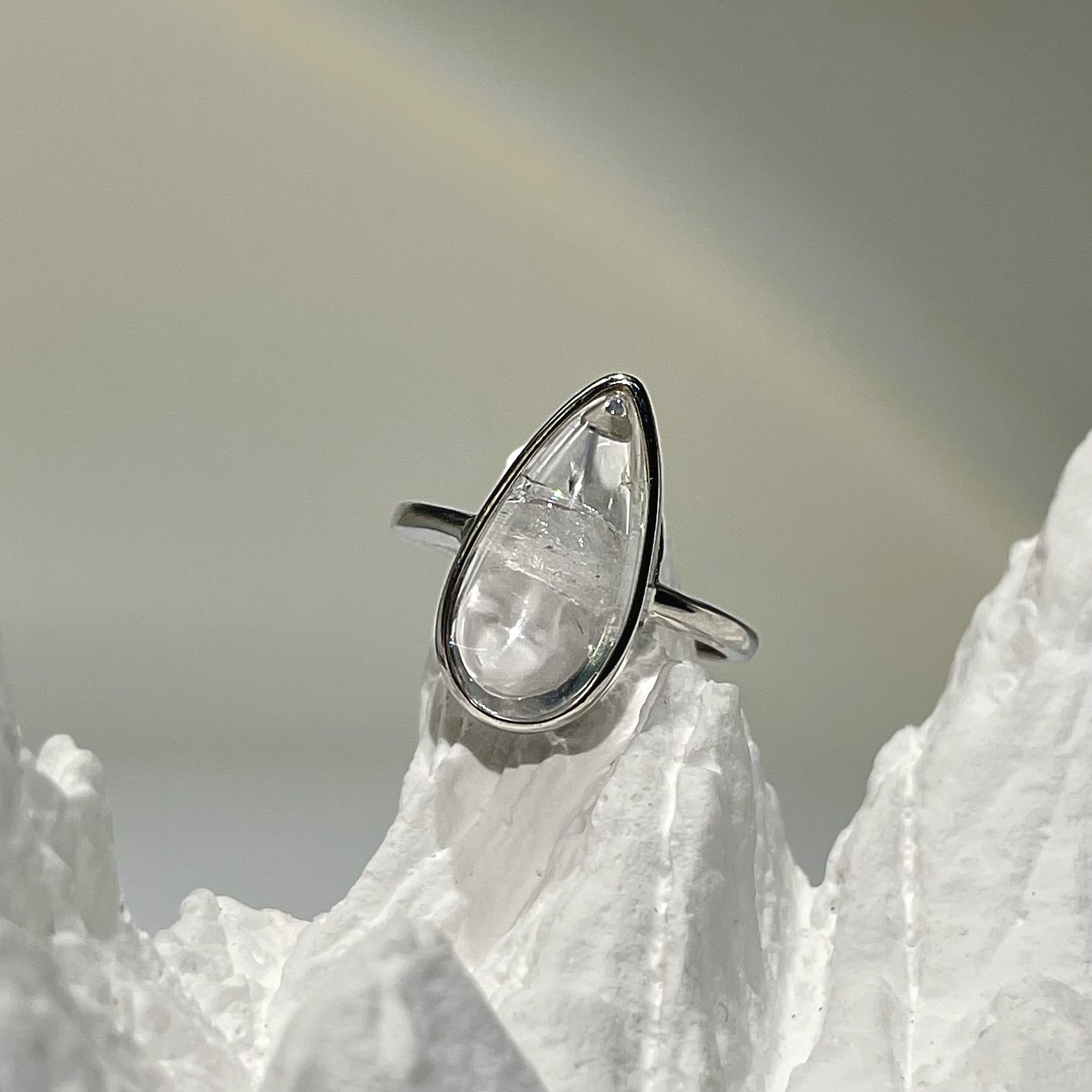 EnergyShine Nested Natural Crystal Ring - EnergyShine