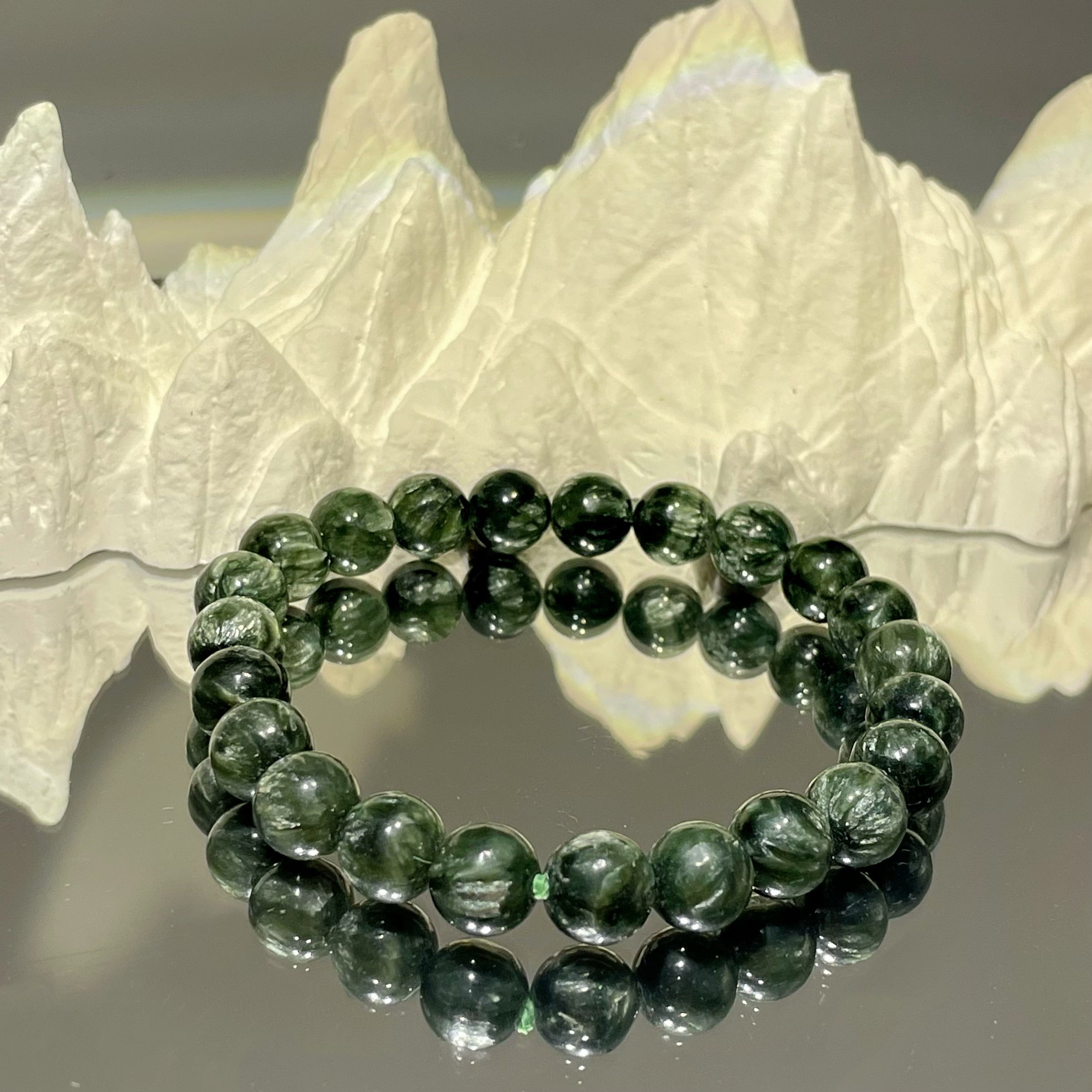 EnergyShine Natural Green Dragonstone Gemstone Bracelet - EnergyShine