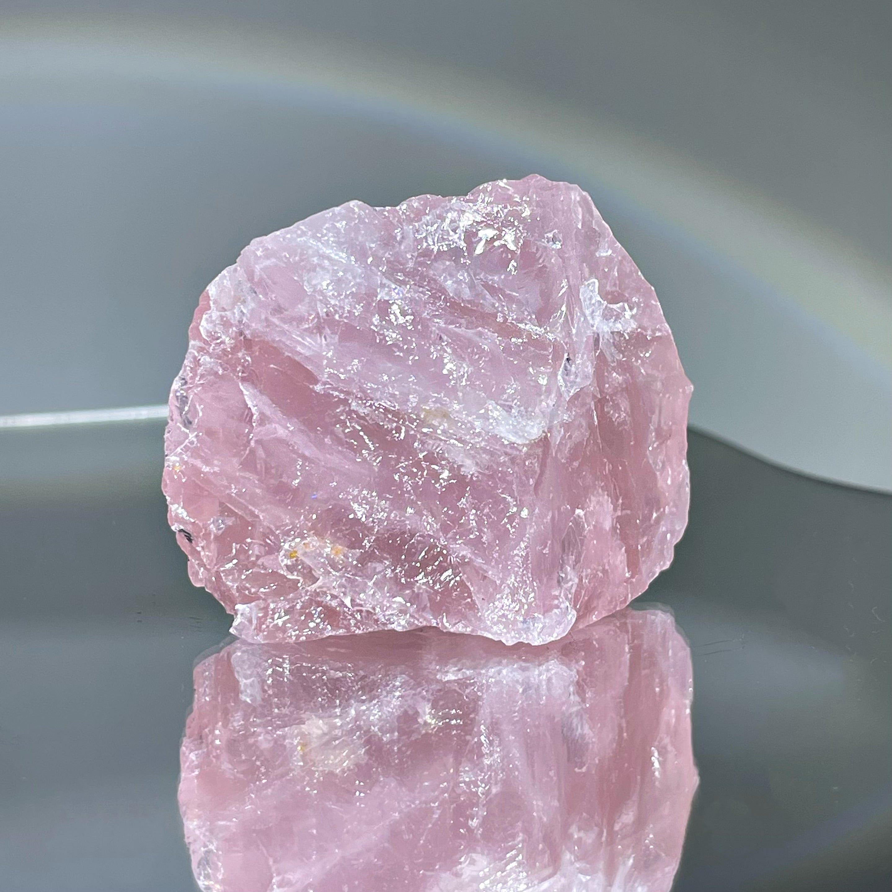 EnergyShine Natural Raw Rose Quartz Tumbled Stone - EnergyShine