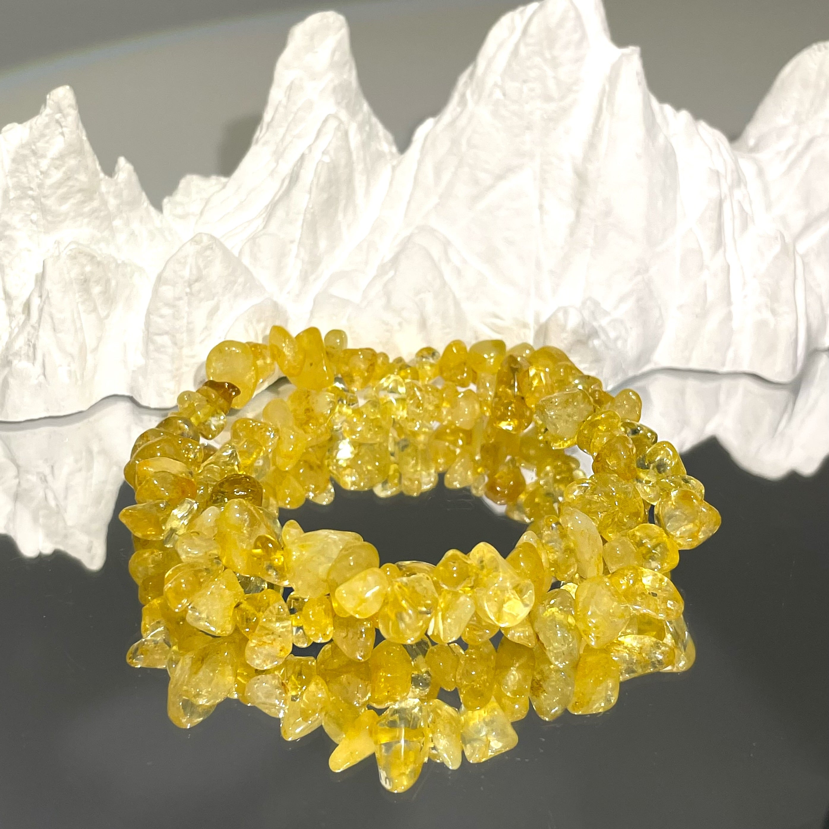 EnergyShine Natural Crystal Chip Multi-Wrap Bracelet - EnergyShine