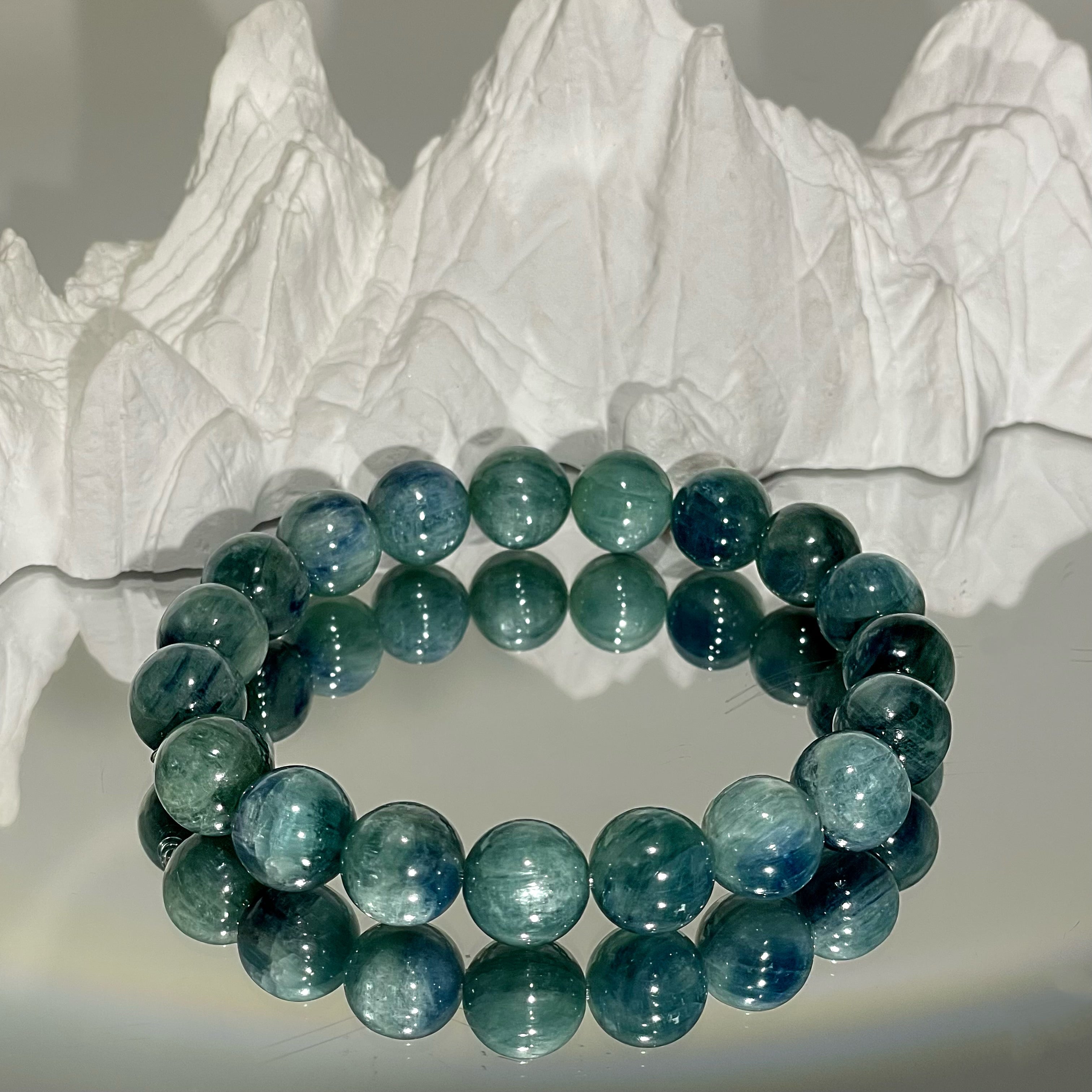 EnergyShine Natural Green Kyanite Manifestation Bracelet | Your Key to Career Breakthroughs - EnergyShine