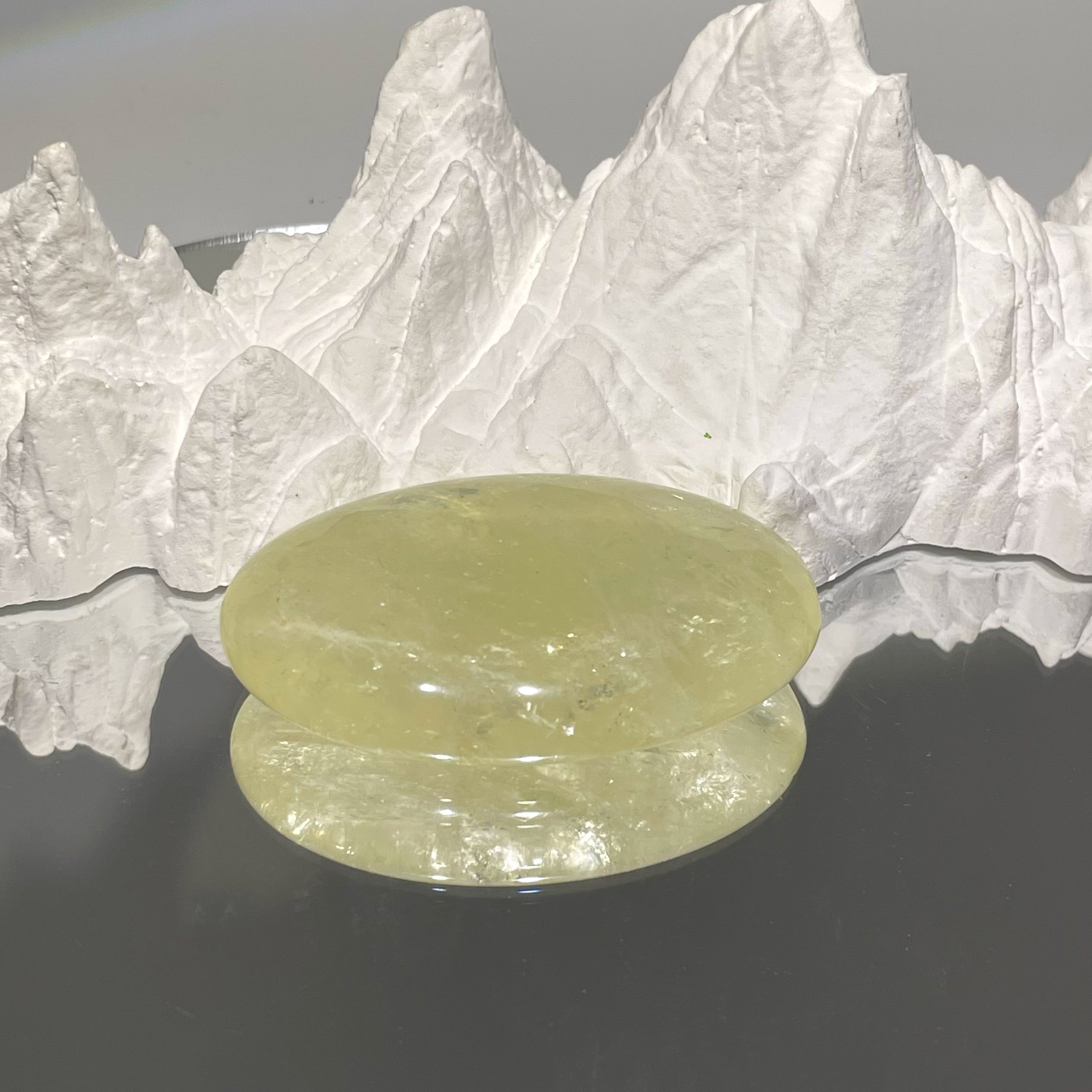 EnergyShine Raw Citrine Palm Stone - EnergyShine