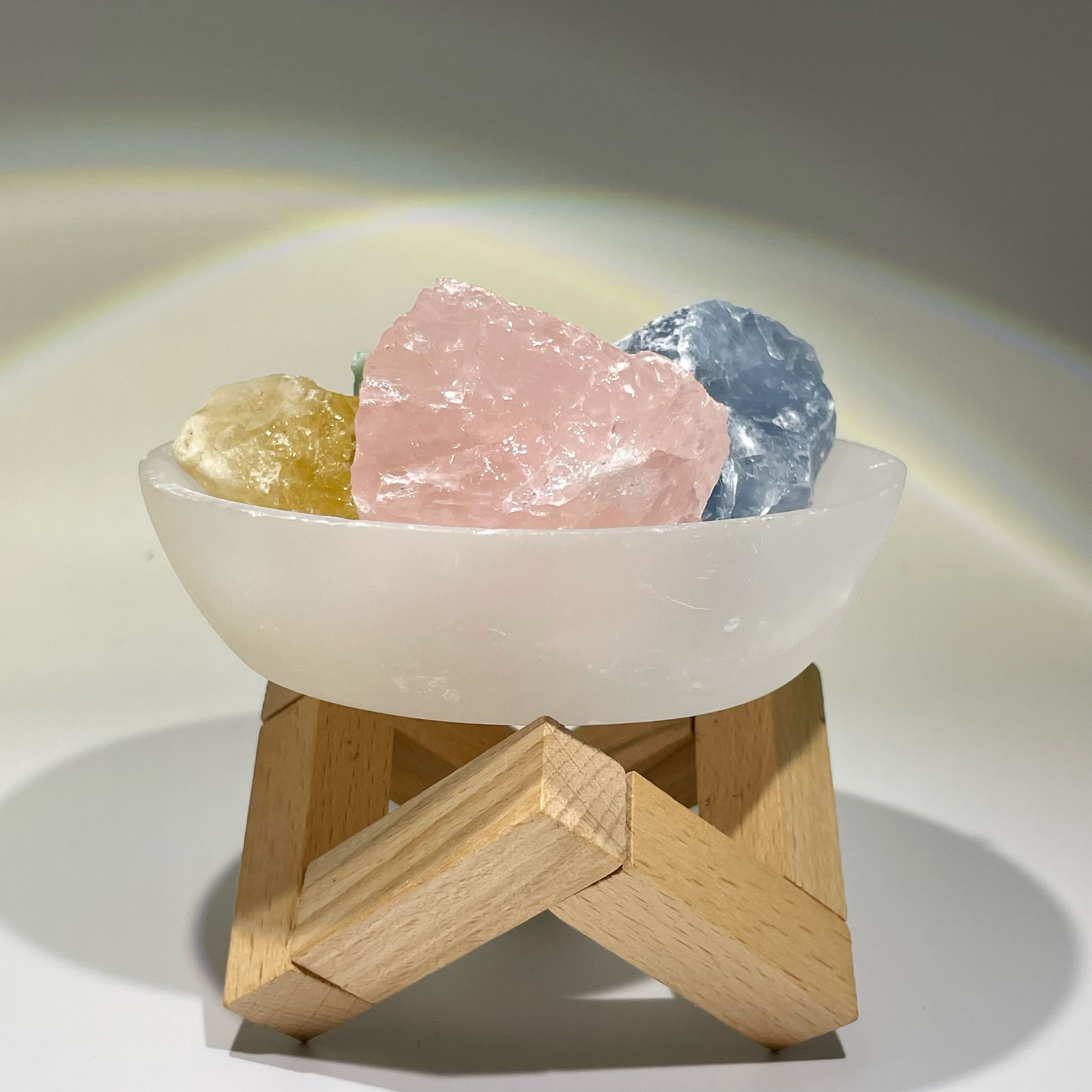 EnergyShine Selenite Charging Bowl|Clean and Clear the Crystals - EnergyShine