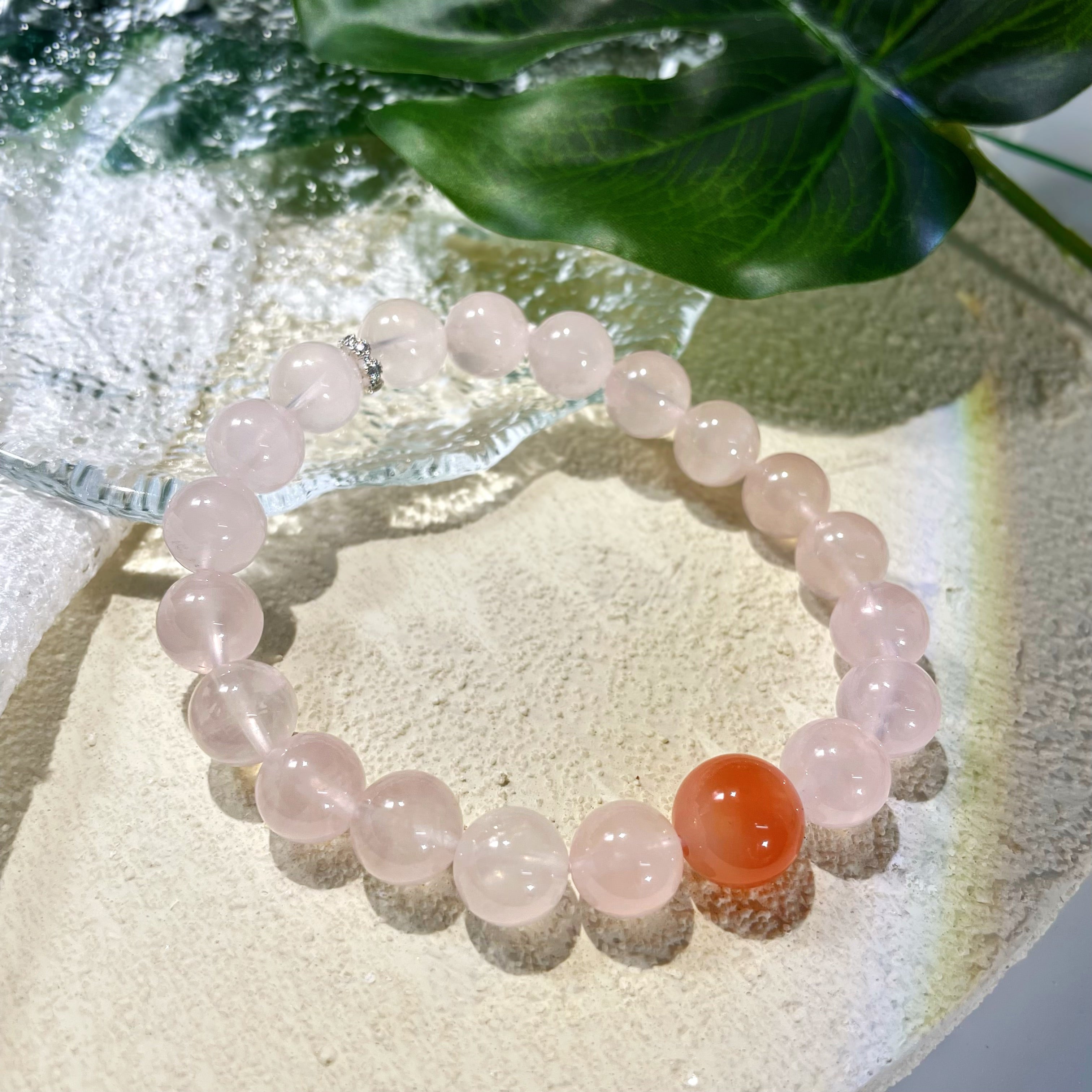 EnergyShine Madagascar Pink Quartz Bracelet