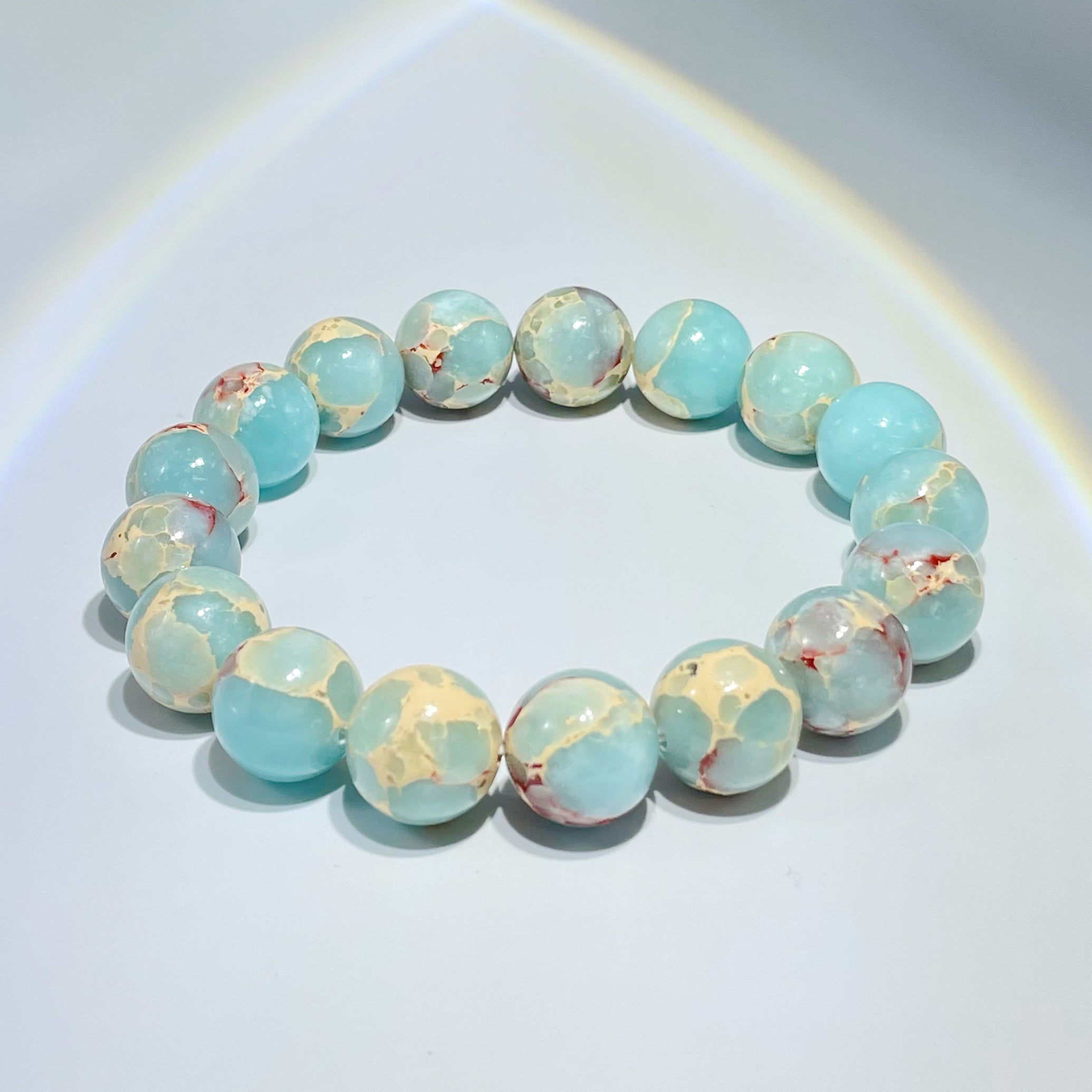 Energyshine Natural Shoushan Stone Beaded Bracelet - EnergyShine