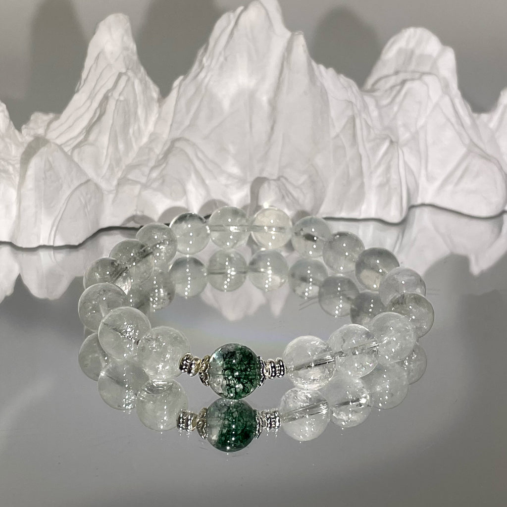 EnergyShine Pure Natural Ice-Green Azeztulite Crystal Bracelet - EnergyShine