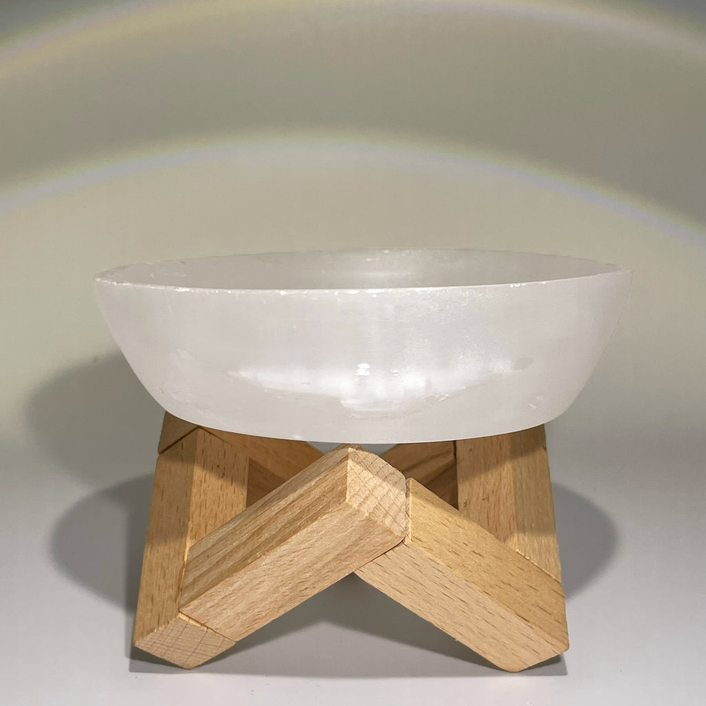EnergyShine Selenite Charging Bowl|Clean and Clear the Crystals - EnergyShine