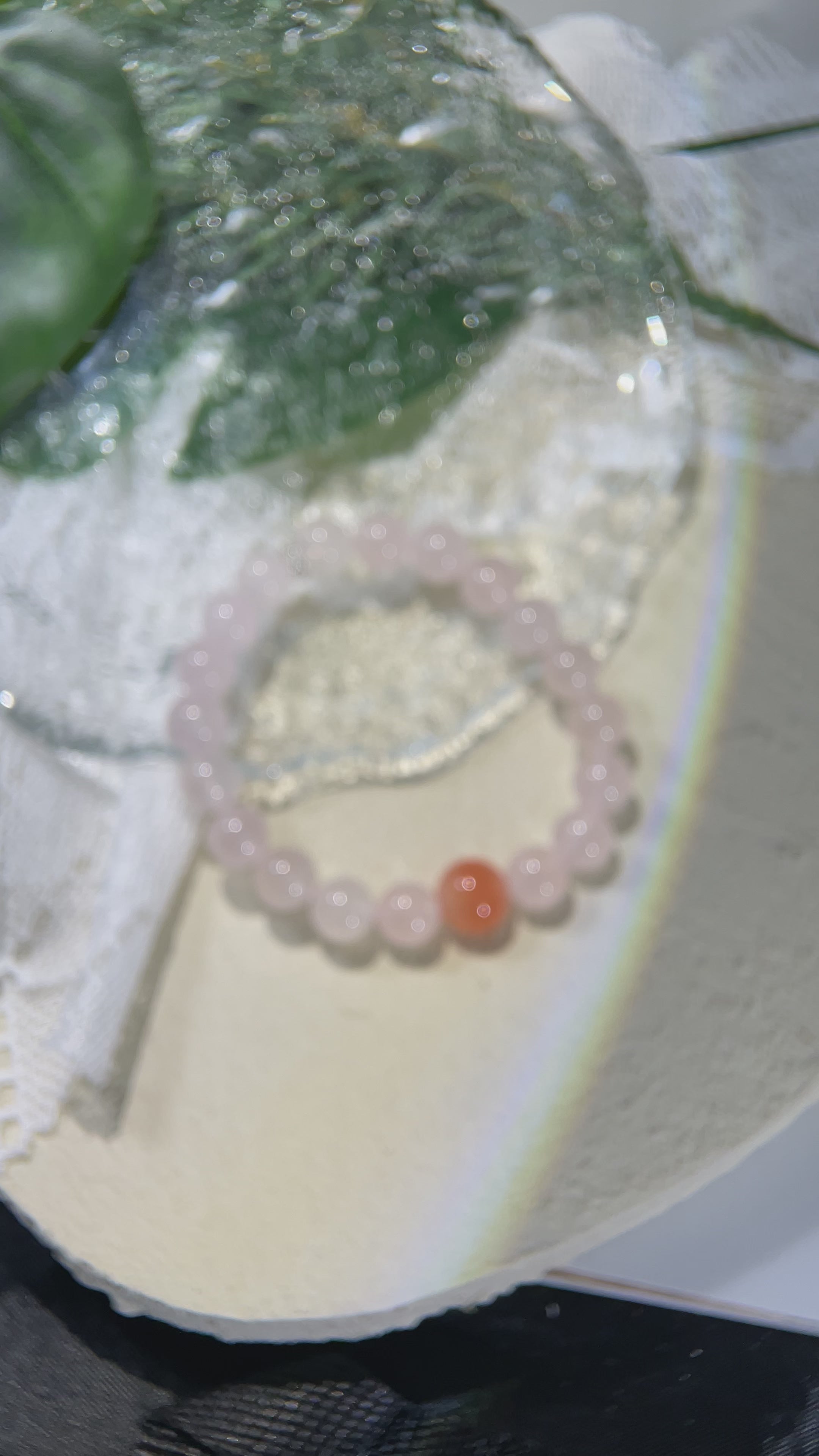 EnergyShine Madagascar Pink Quartz Bracelet